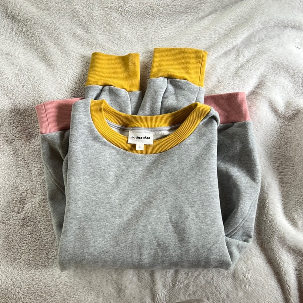 No Less Than Crew Neck Sweatshirt